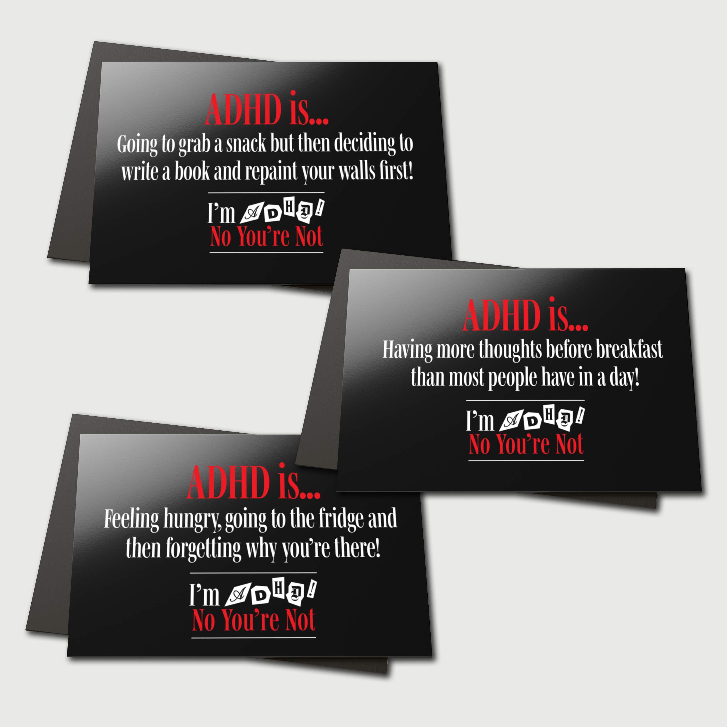 Vinyl Flexible Fridge Magnets - Set of Three